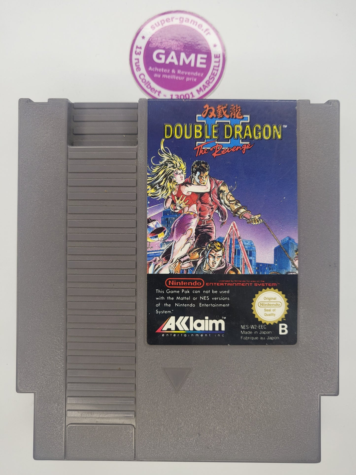 DOUBLE DRAGON II THE REVENGE - sans boite - NES
