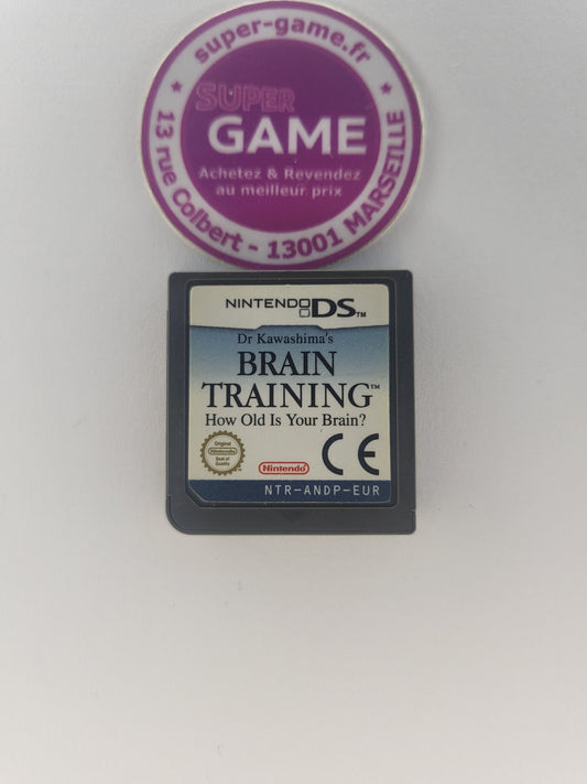 DR KAWASHIMA'S BRAIN TRAINING HOW OLD IS YOUR BRAIN? - sans boite - DS