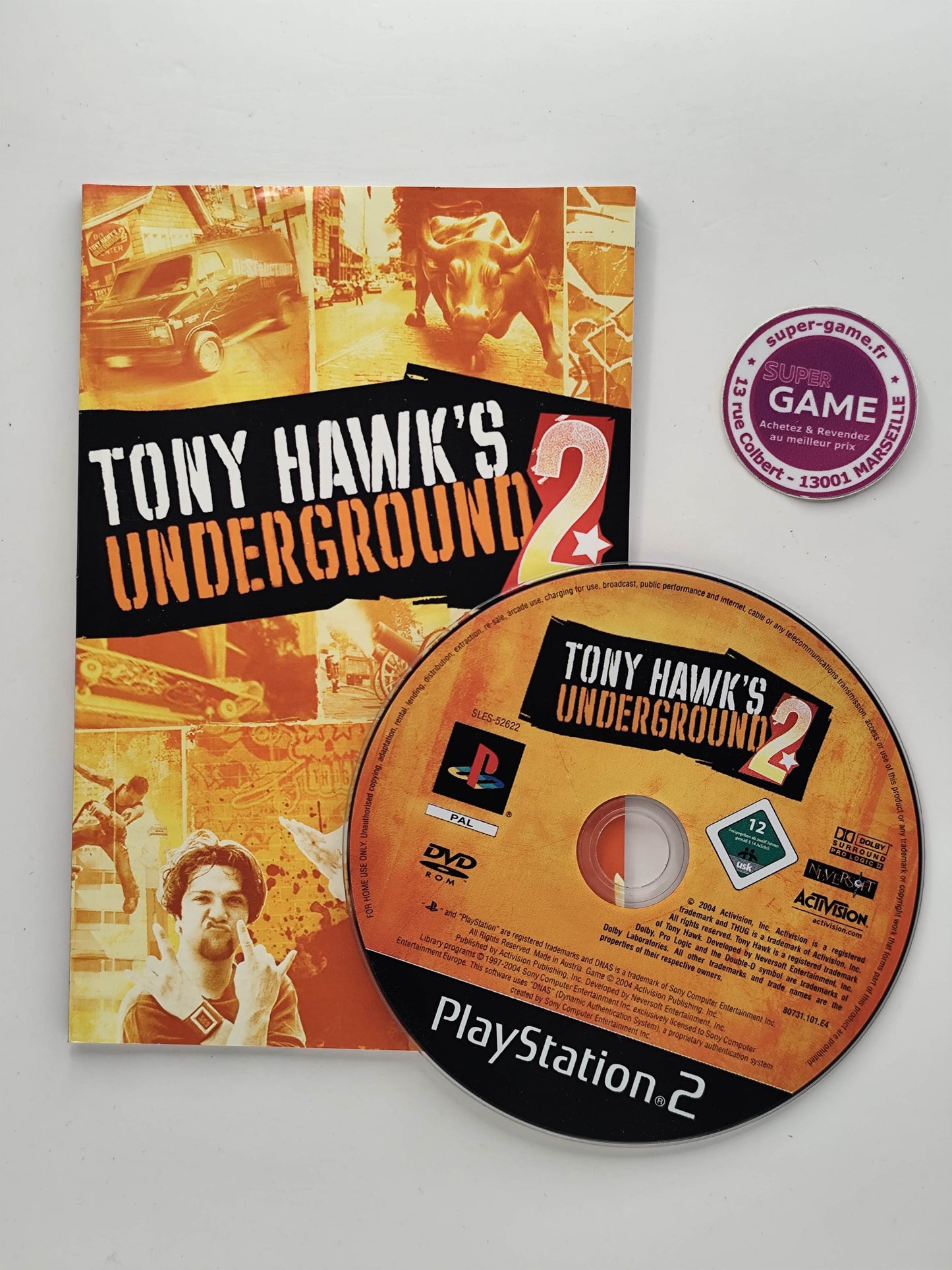 TONY HAWK'S UNDERGROUND 2 - PS2