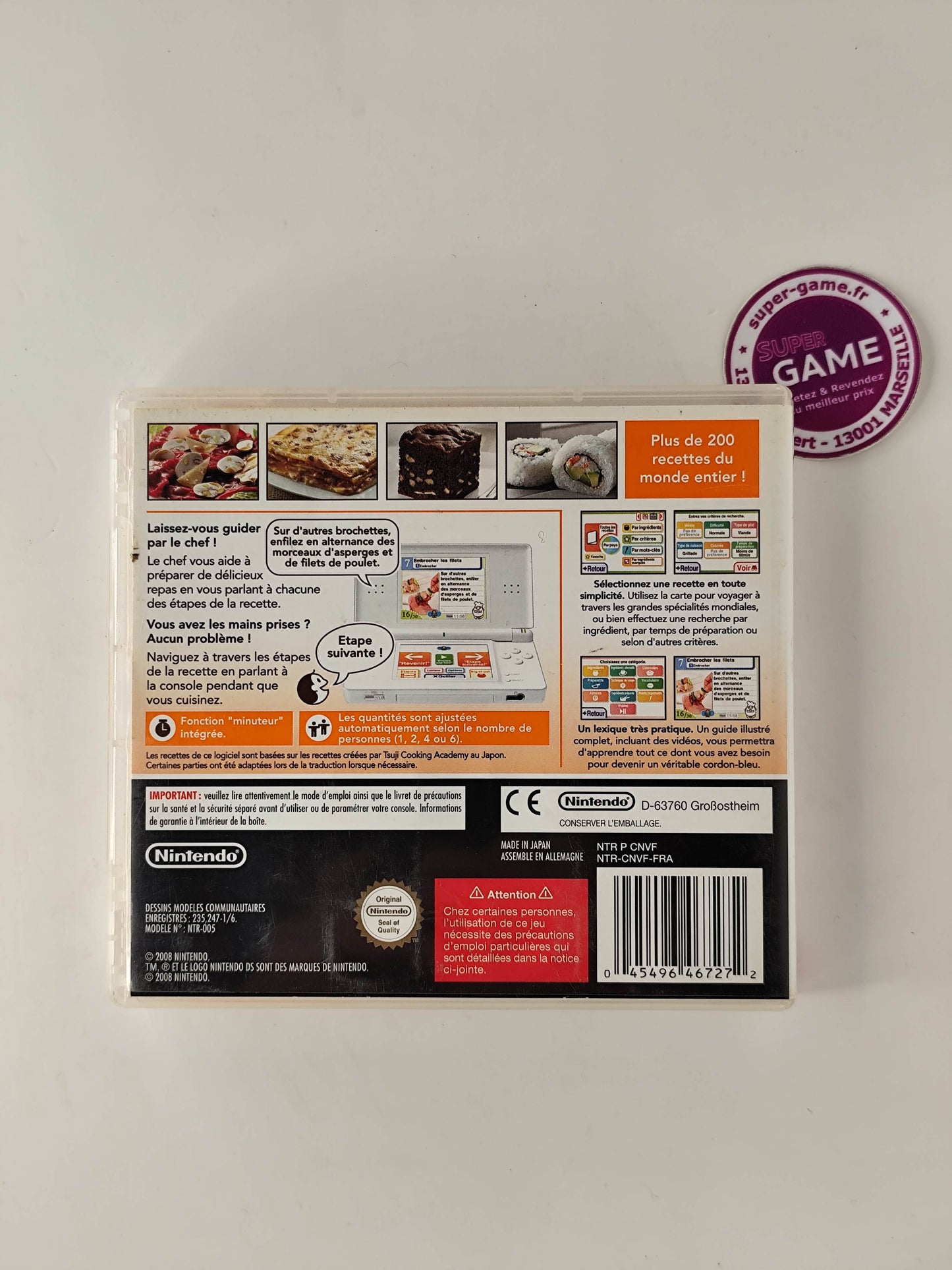 LECONS DE CUISINE - DS