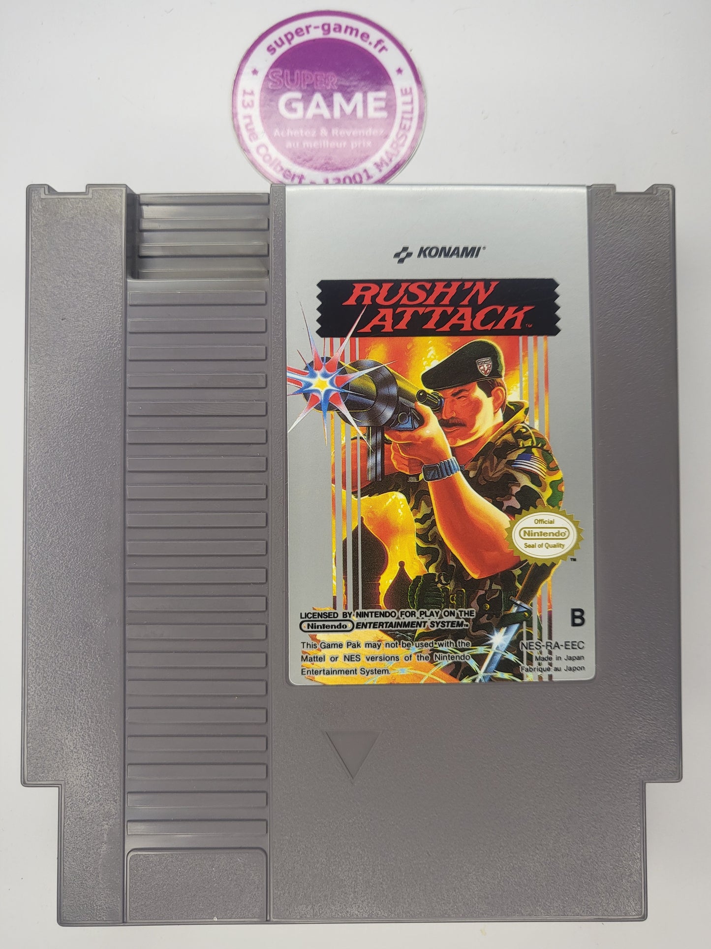RUSH'N ATTACK - sans boite - NES