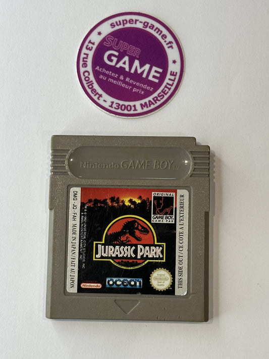 JURASSIC PARK - sans boite - GAMEBOY