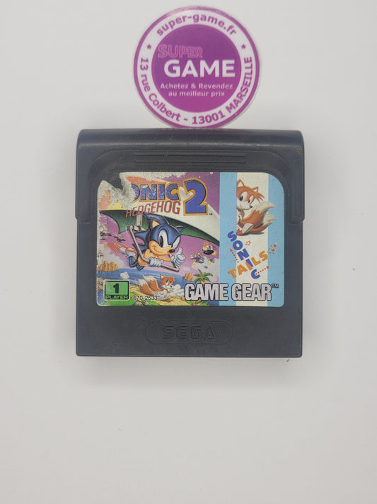 SONIC THE HEDGEHOG 2  - sans boite - GAMEGEAR