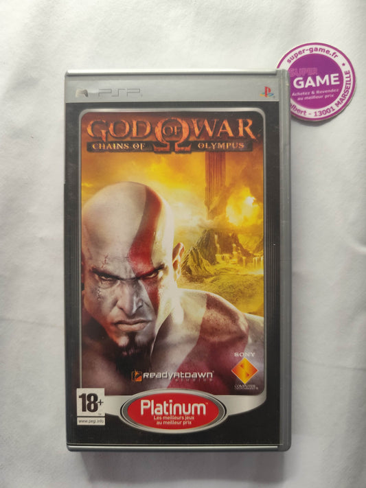 GOD OF WAR CHAINS OF OLYMPUS - Platinum - PSP