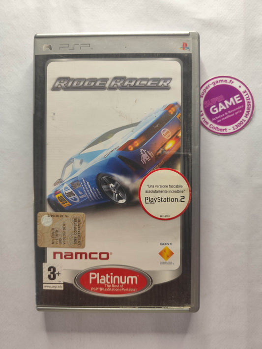 RIDGE RACER - Platinum - PSP