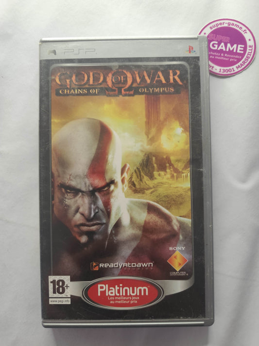 GOD OF WAR CHAINS OF OLYMPUS - Platinum - PSP