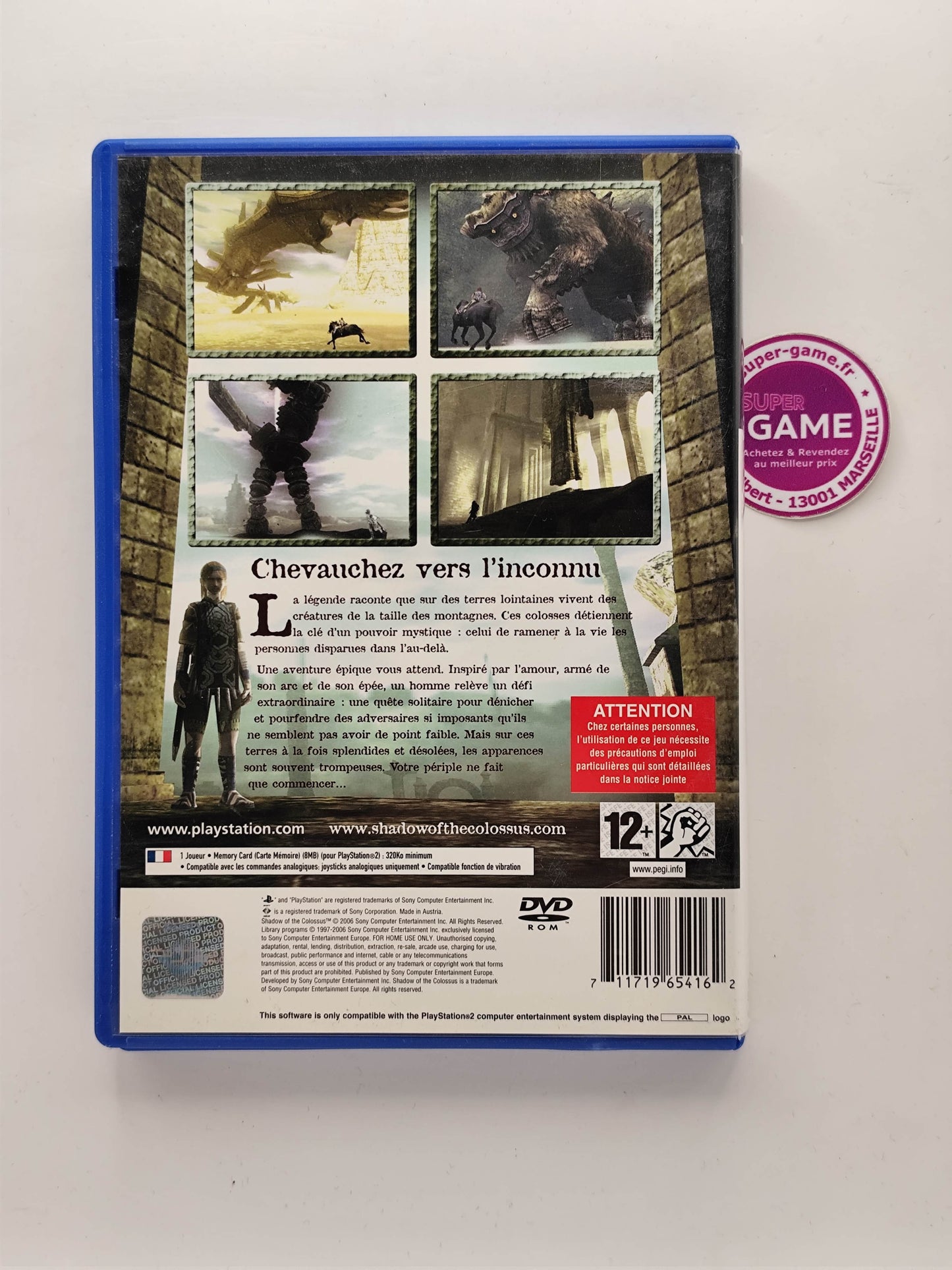 SHADOW OF THE COLOSSUS - PS2