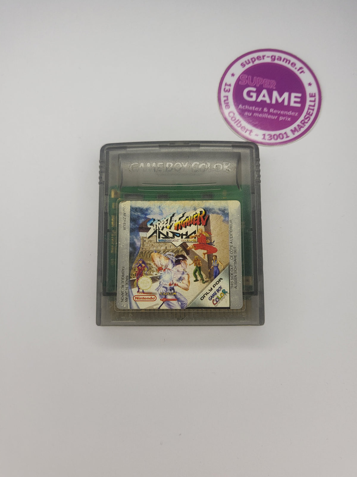 STREET FIGHTER ALPHA WARRIORS DREAMS - sans boite - GAMEBOY COLOR