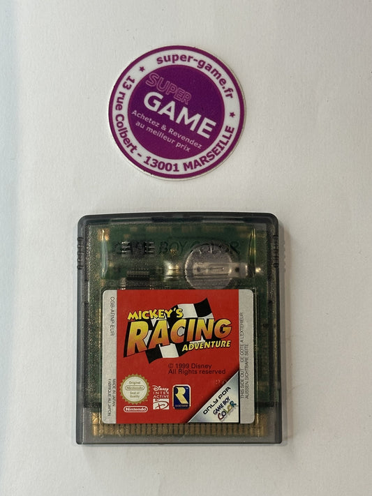 MICKEY'S RACING ADVENTURE - sans boite - GAMEBOY COLOR