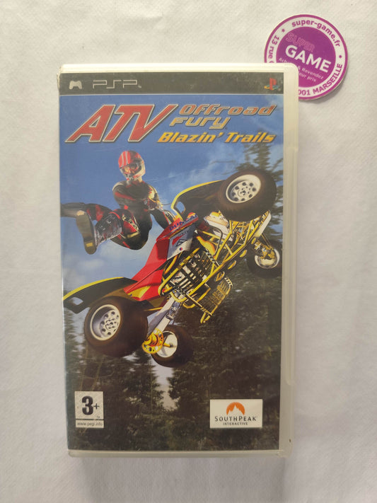 ATV OFFROAD FURY BLAZIN TRAILS - PSP