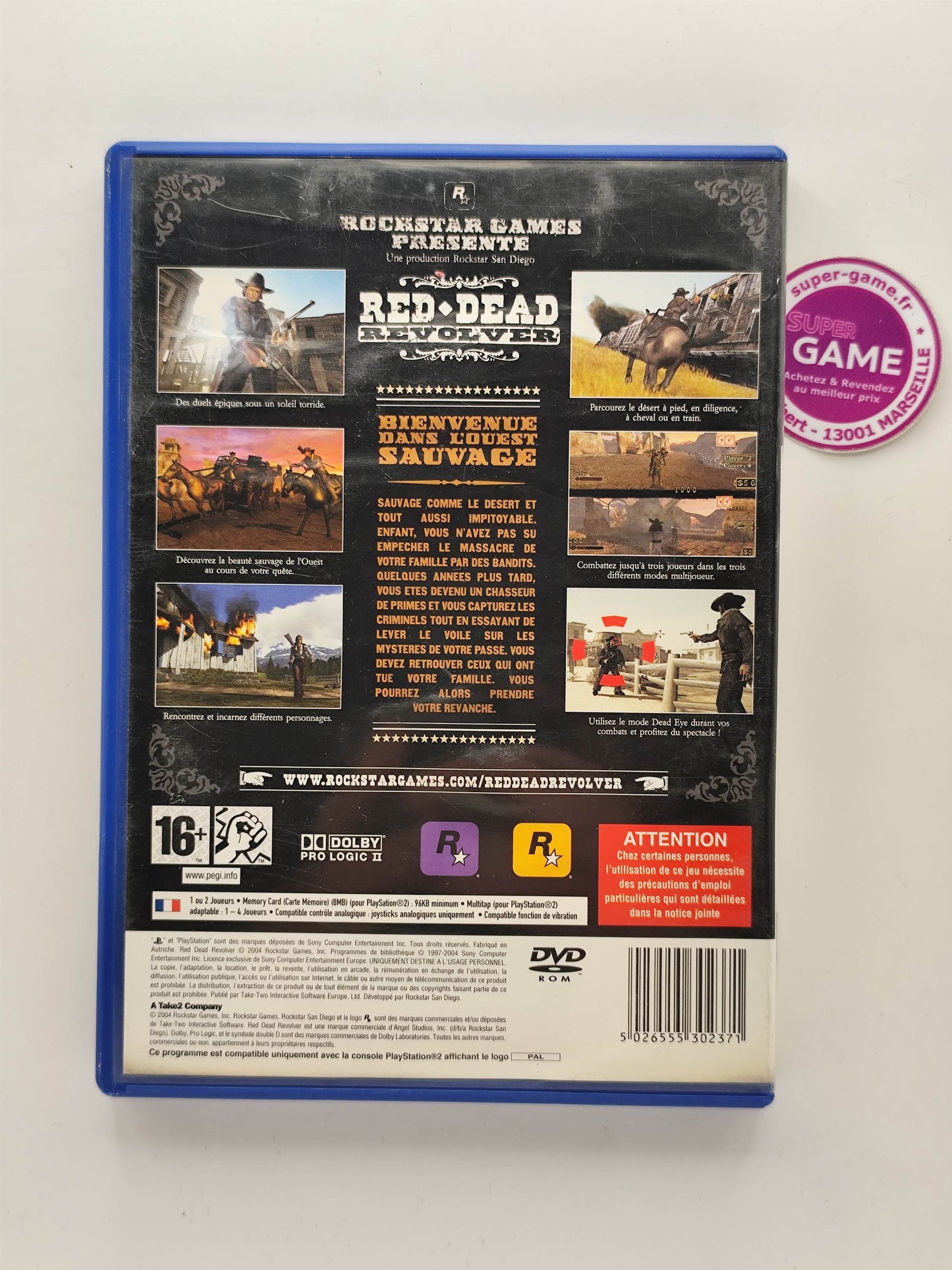 RED DEAD REVOLVER - PS2