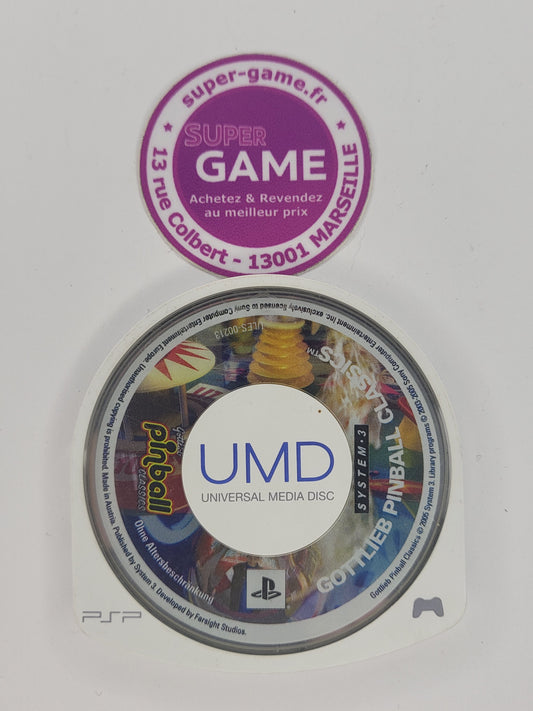 GOTTLIEB PINBALL CLASSICS - sans boite - PSP