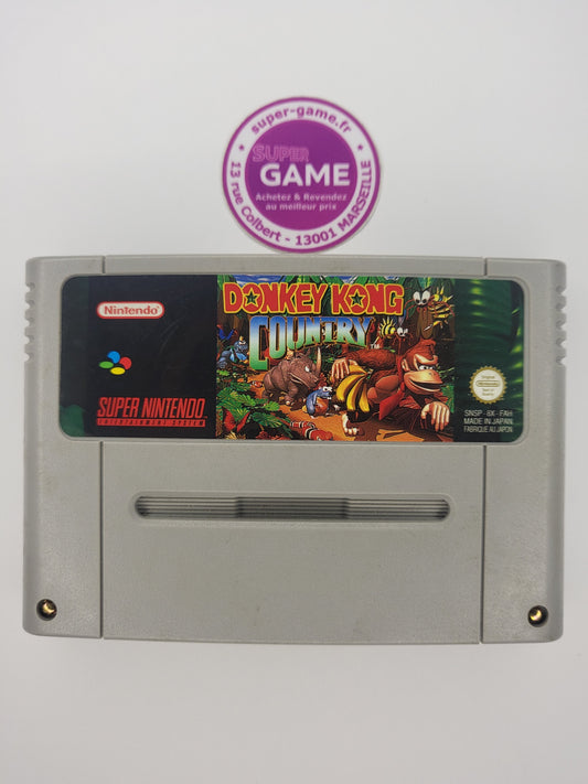 DONKEY KONG COUNTRY - sans boite - SNES