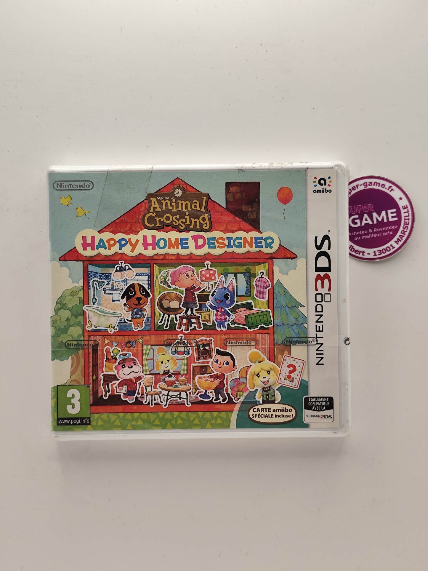 ANIMAL CROSSING HAPPY HOME DESIGNER - NEUF - 3DS