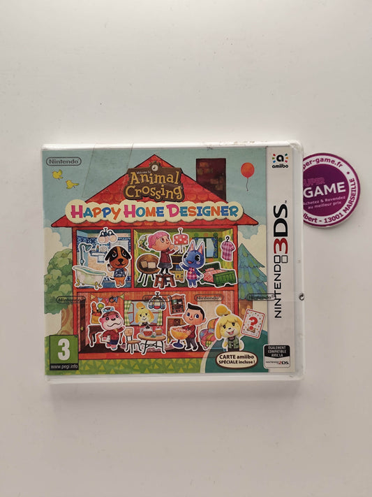 ANIMAL CROSSING HAPPY HOME DESIGNER - NEUF - 3DS