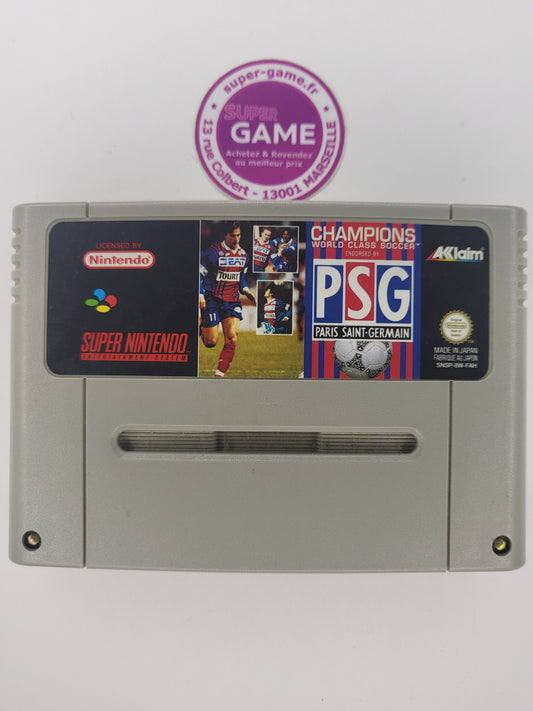 CHAMPION WORLD CLASS SOCCER - sans boite - SNES