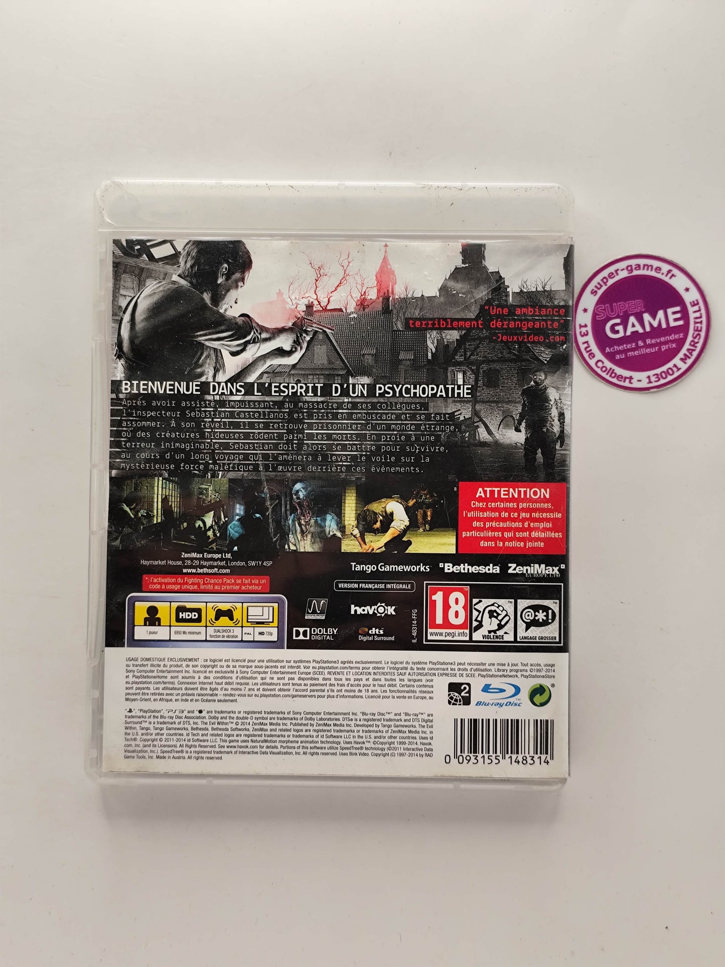 THE EVIL WITHIN - PS3