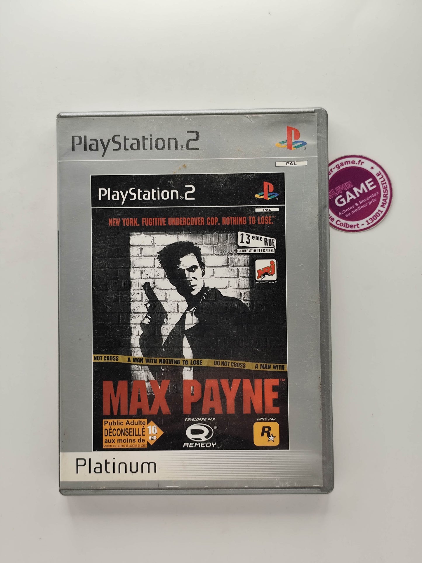 MAX PAYNE Platinum - PS2