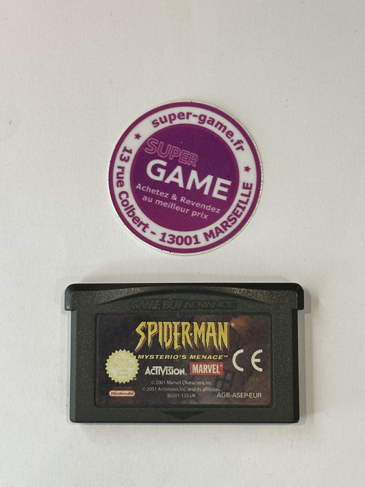 SPIDER-MAN MYSTERIO'S MENACE - sans boite - GAMEBOY ADVANCE