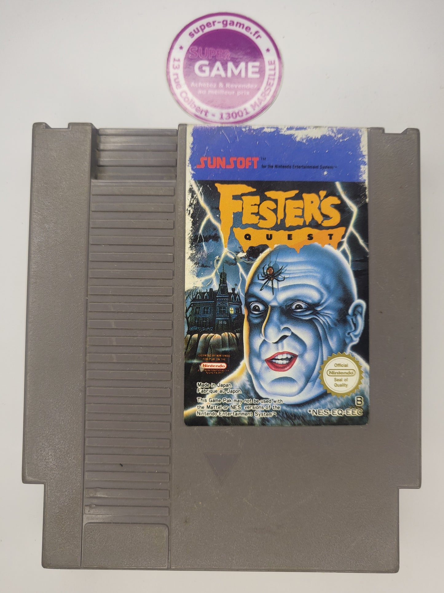 FESTER'S QUEST - sans boite - NES