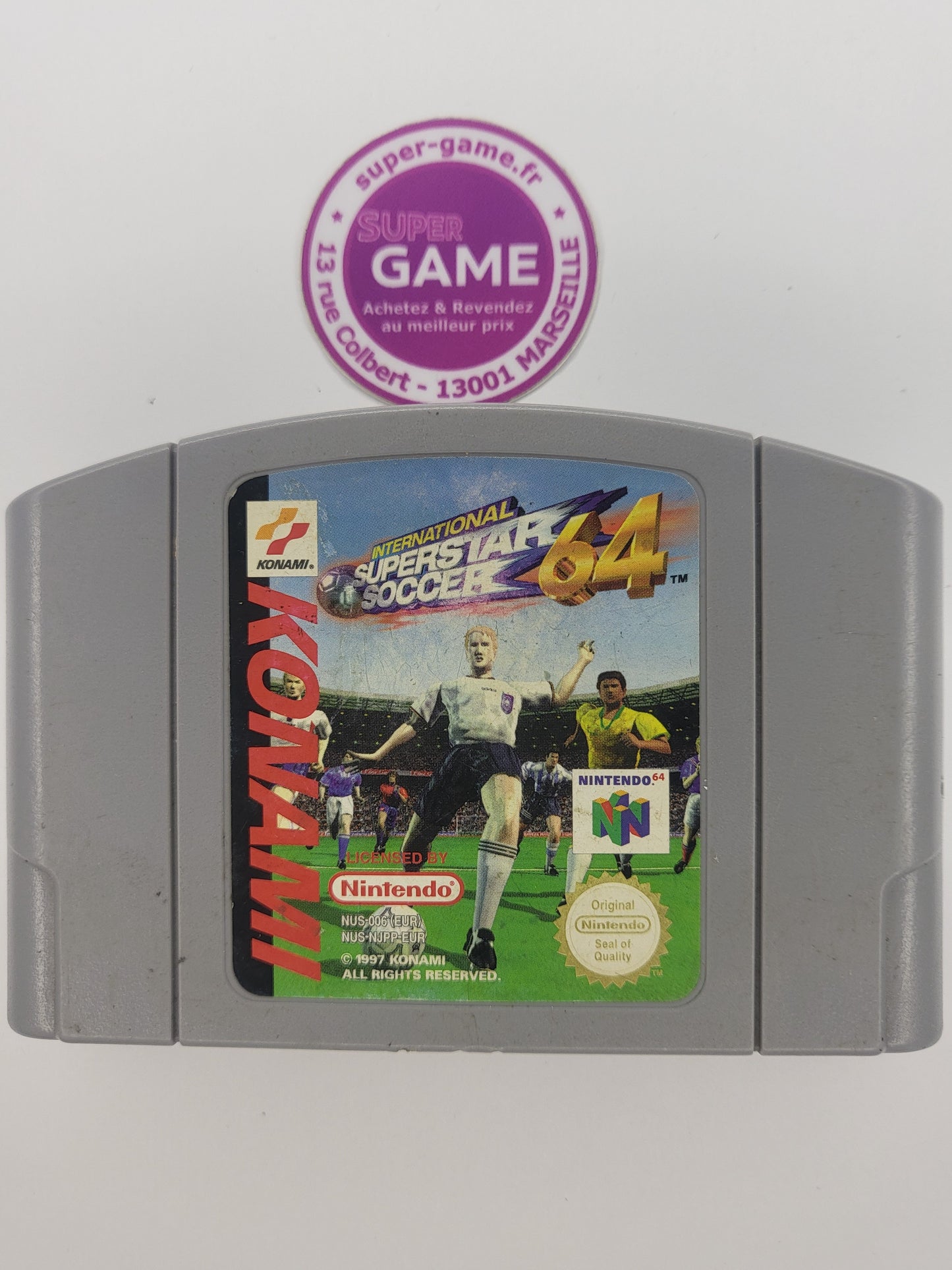 INTERNATIONAL SUPERSTAR SOCCER 64 - sans boite - NINTENDO64