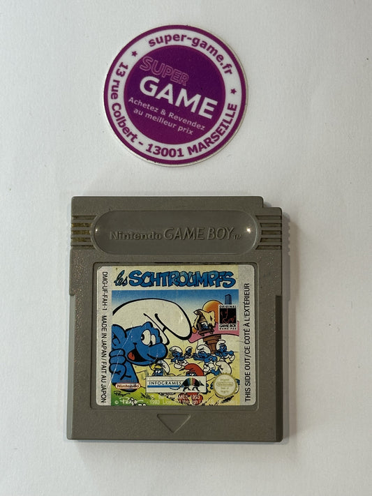 LES SCHTROUMPFS - sans boite - GAMEBOY