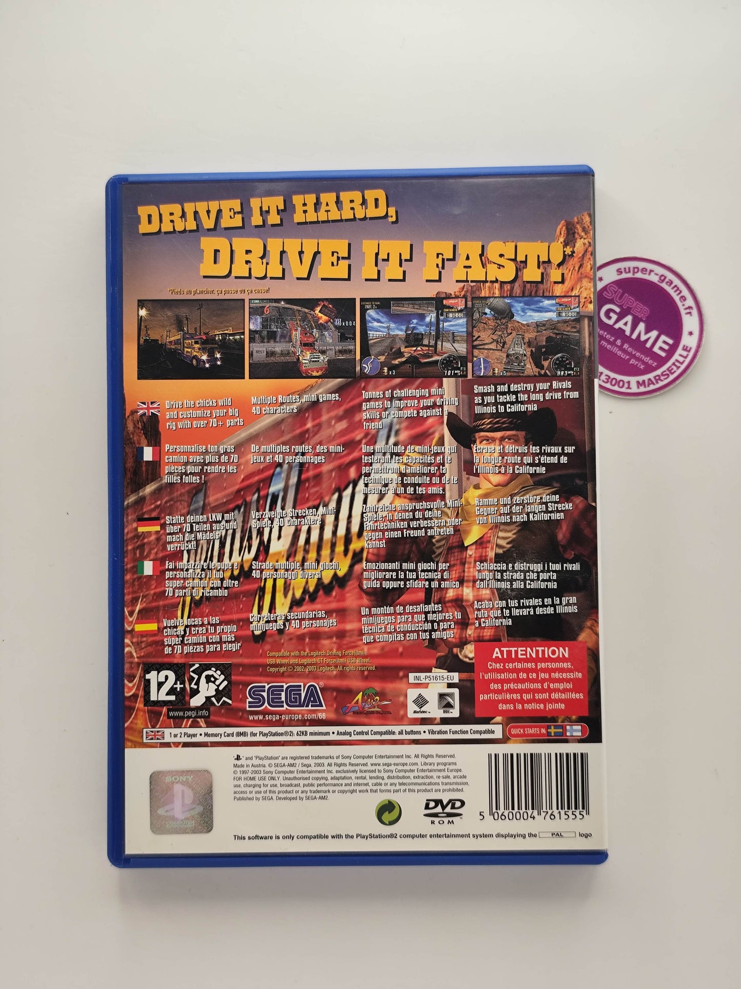 THE KING OF ROUTE 66 - PS2