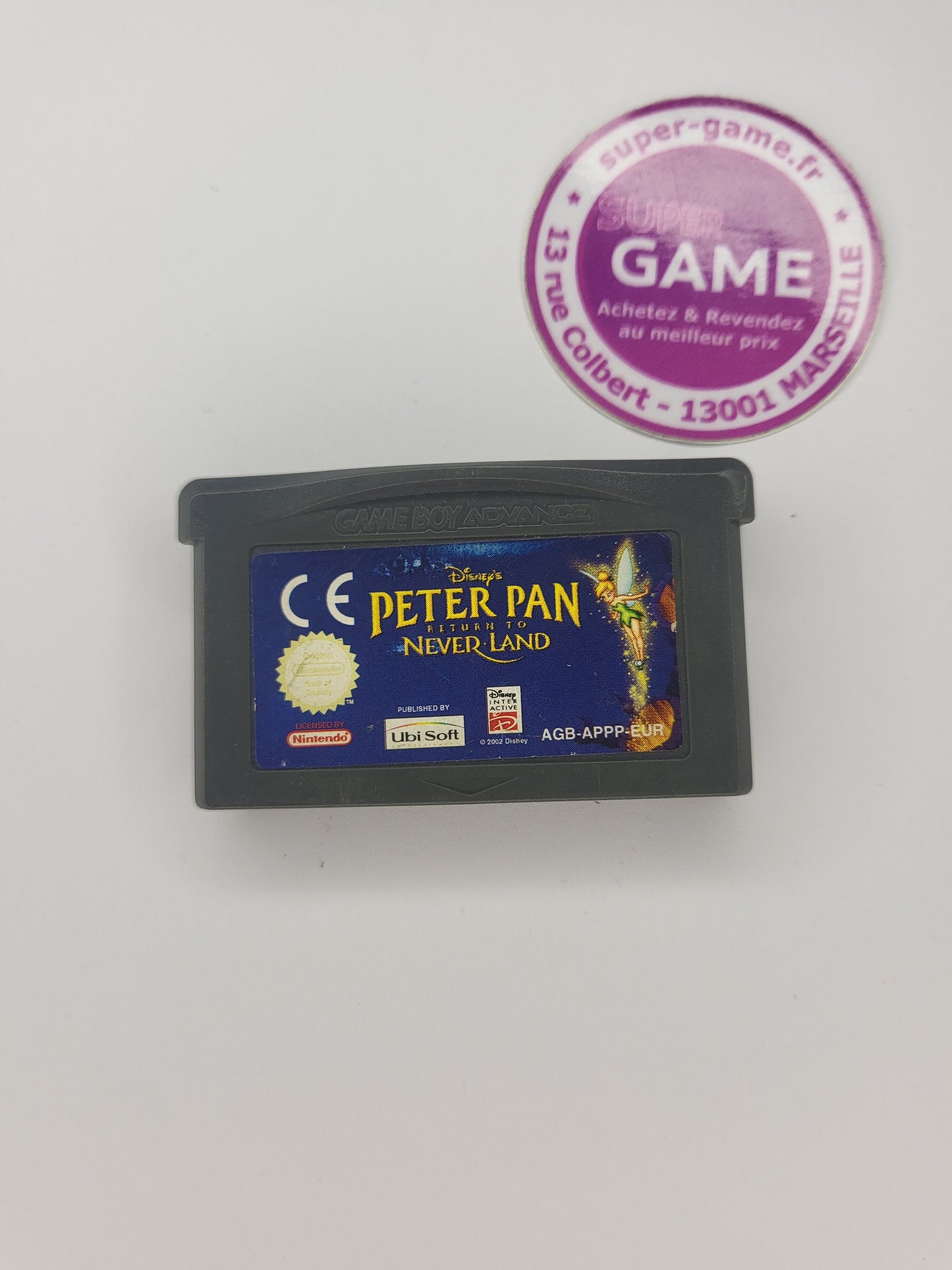 PETER PAN RETURN TO NEVER LAND - sans boite - GAMEBOY ADVANCE