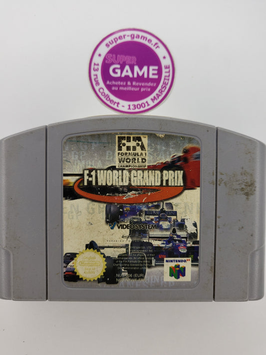 F-1 WORLD GRAND PRIX - sans boite - NINTENDO64