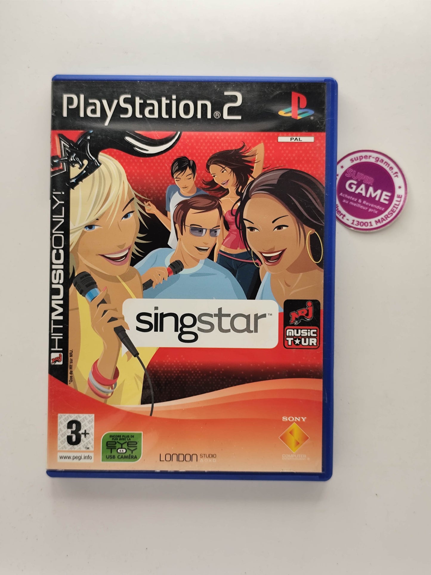 SINGSTAR NRJ MUSIC TOUR - PS2