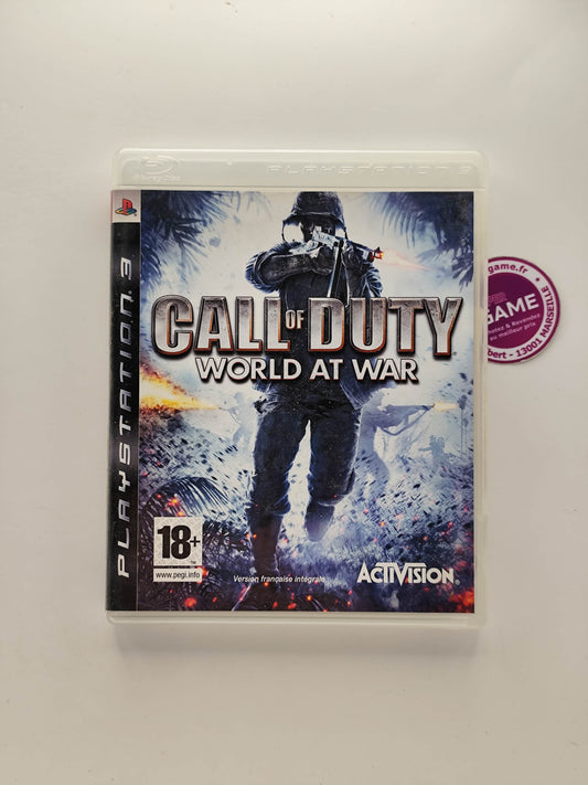 CALL OF DUTY WORLD AT WAR - PS3