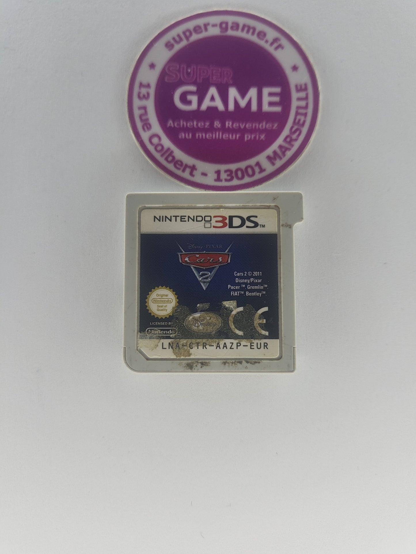 CARS 2 - sans boite - 3DS