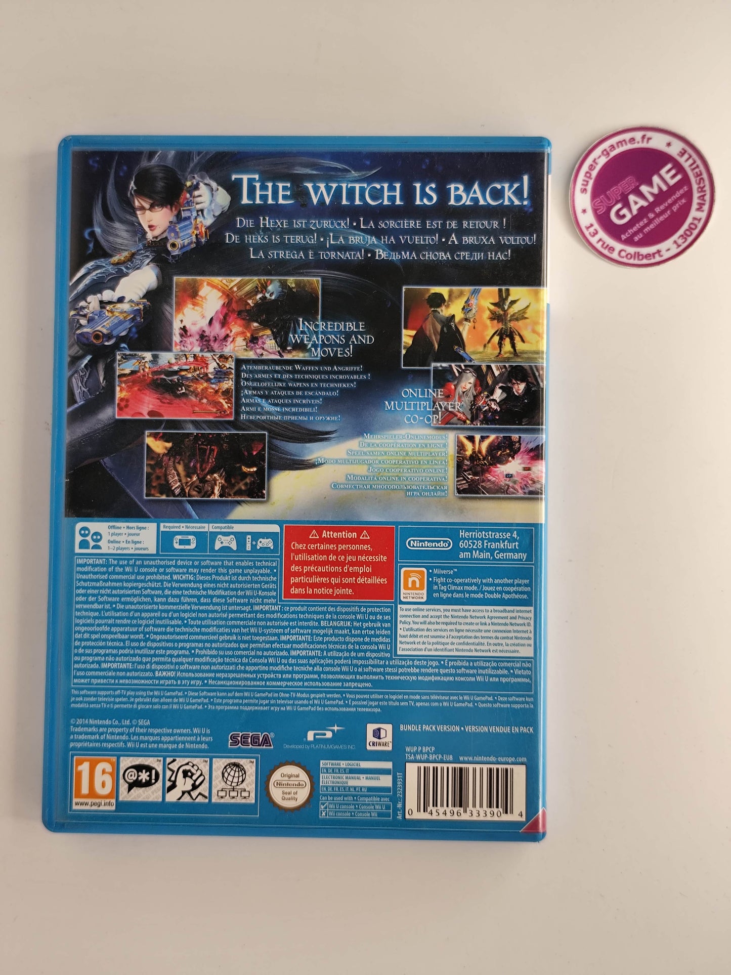 BAYONETTA 2 - WiiU