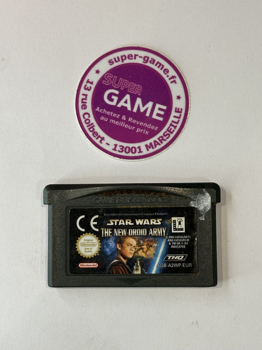 STARWARS THE NEW DROID ARMY - sans boite - GAMEBOY ADVANCE