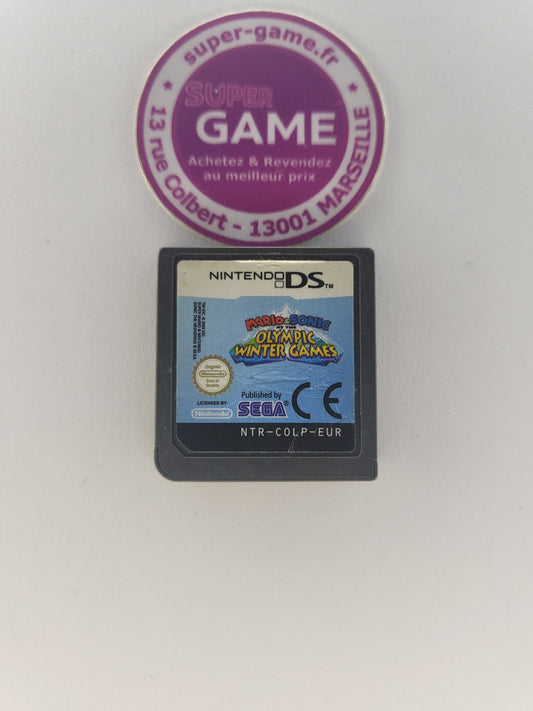 MARIO & SONIC AT THE OLYMPIC WINTER GAMES - sans boite - DS