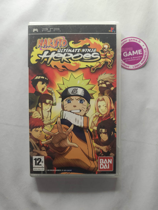 NARUTO SHIPPUDEN ULTIMATE NINJA HEROES  - PSP