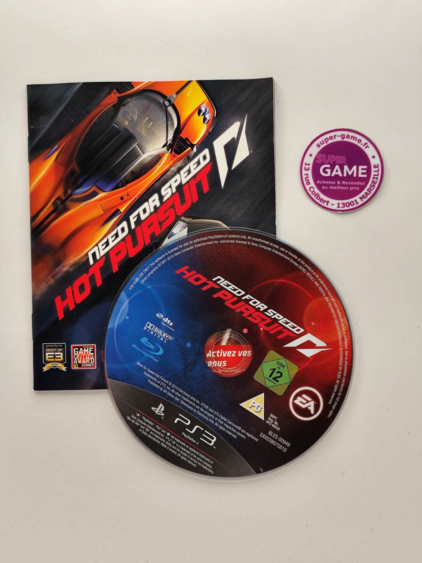 NEED FOR SPEED HOT PURSUIT - PS3