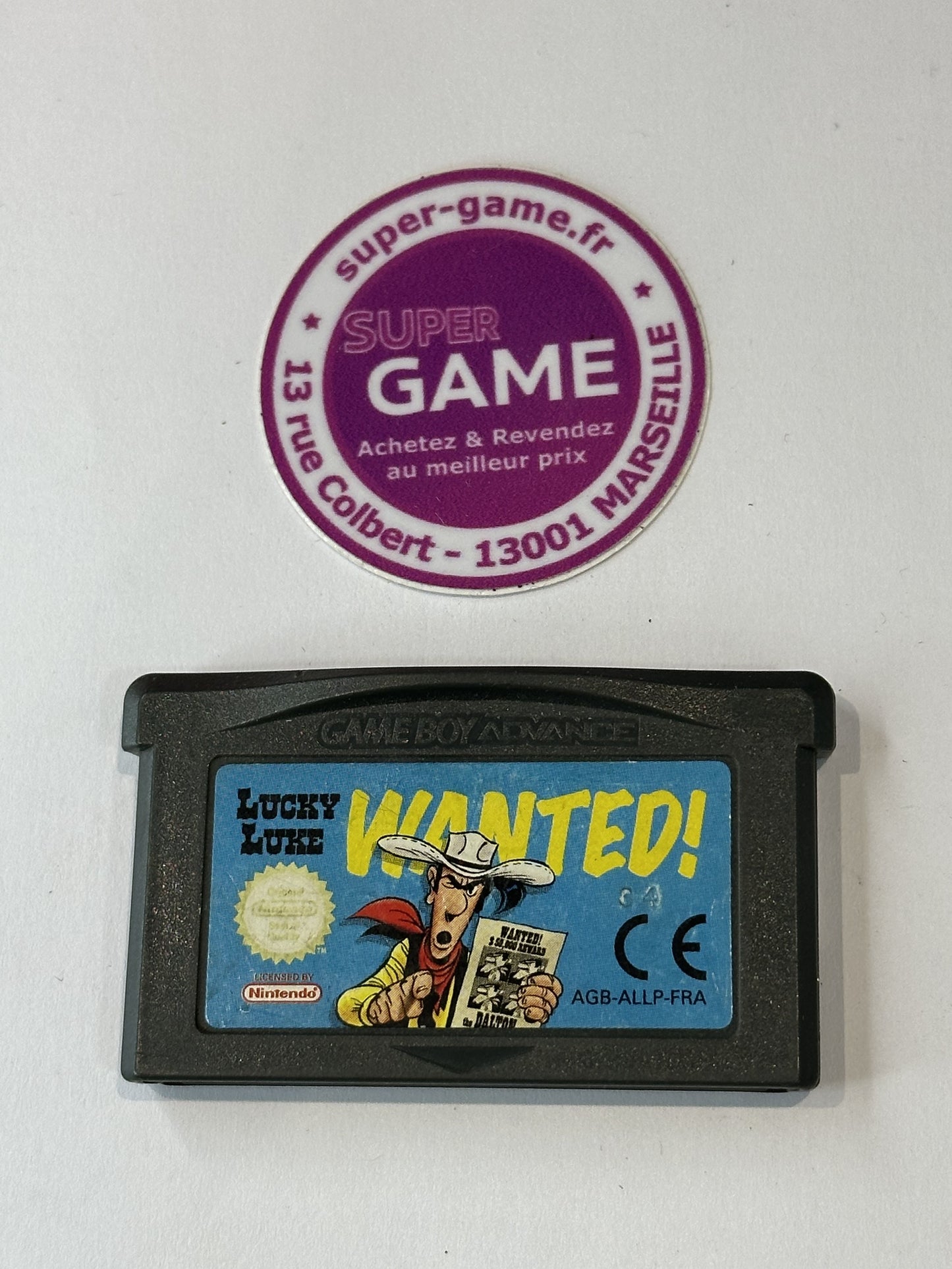 LUCKY LUKE WANTED! - sans boite - GAMEBOY ADVANCE