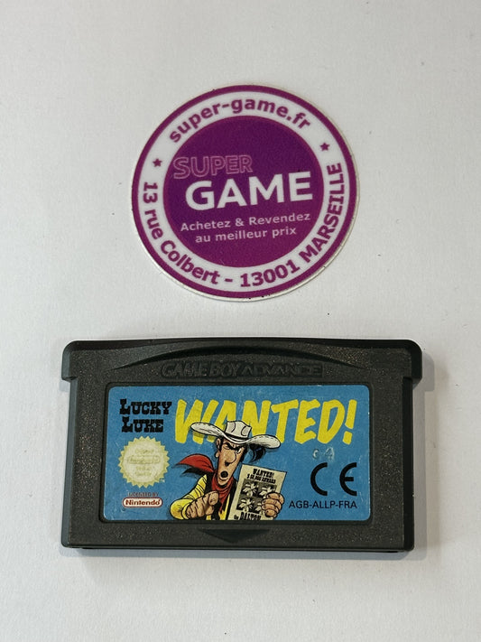 LUCKY LUKE WANTED! - sans boite - GAMEBOY ADVANCE