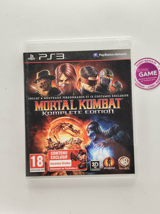 MORTAL KOMBAT KOMPLETE EDITION - PS3