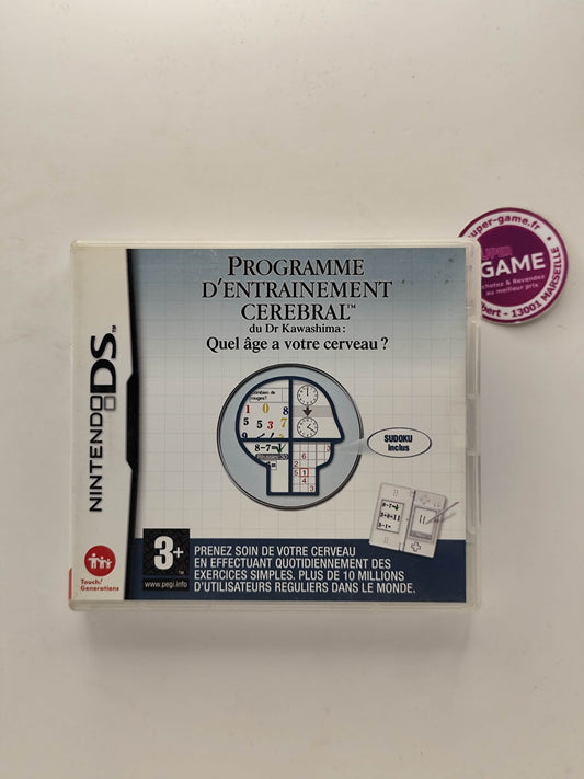 PROGRAMME D'ENTRAINEMENT CEREBRAL - DS