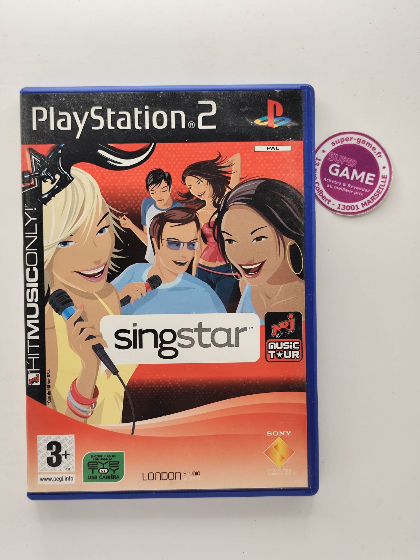 SINGSTAR NRJ MUSIC TOUR - PS2