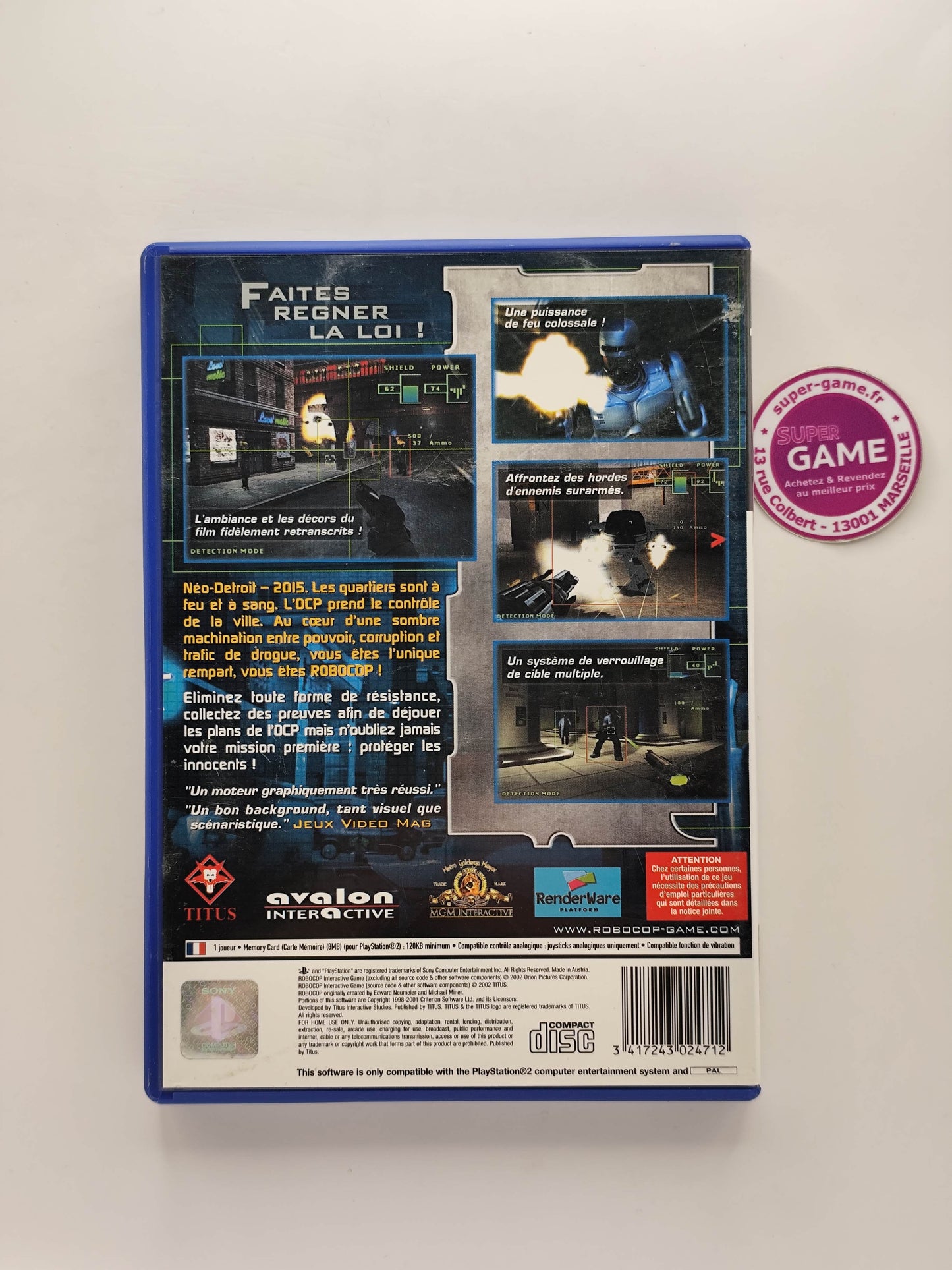 ROBOCOP - PS2