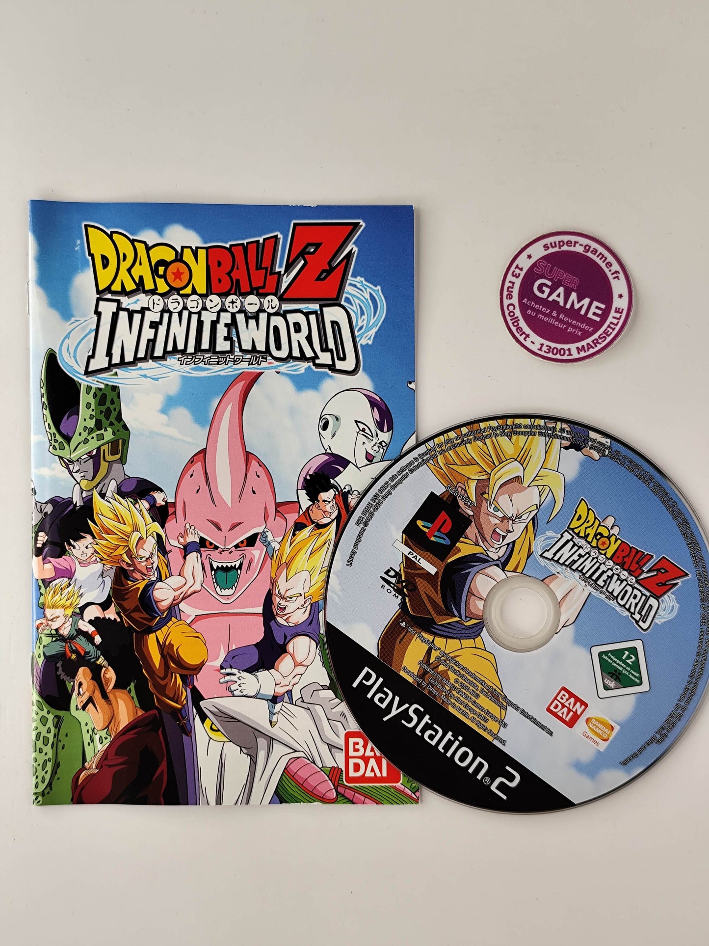 DRAGON BALL Z INFINITE WORLD - PS2