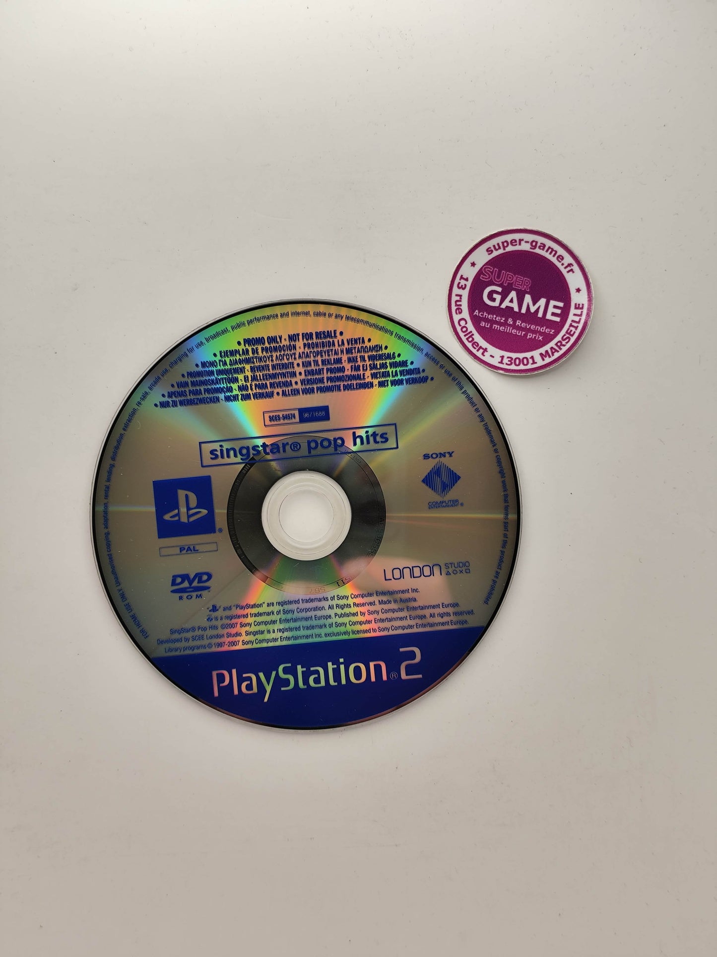 SINGSTAR POP HITS - PS2