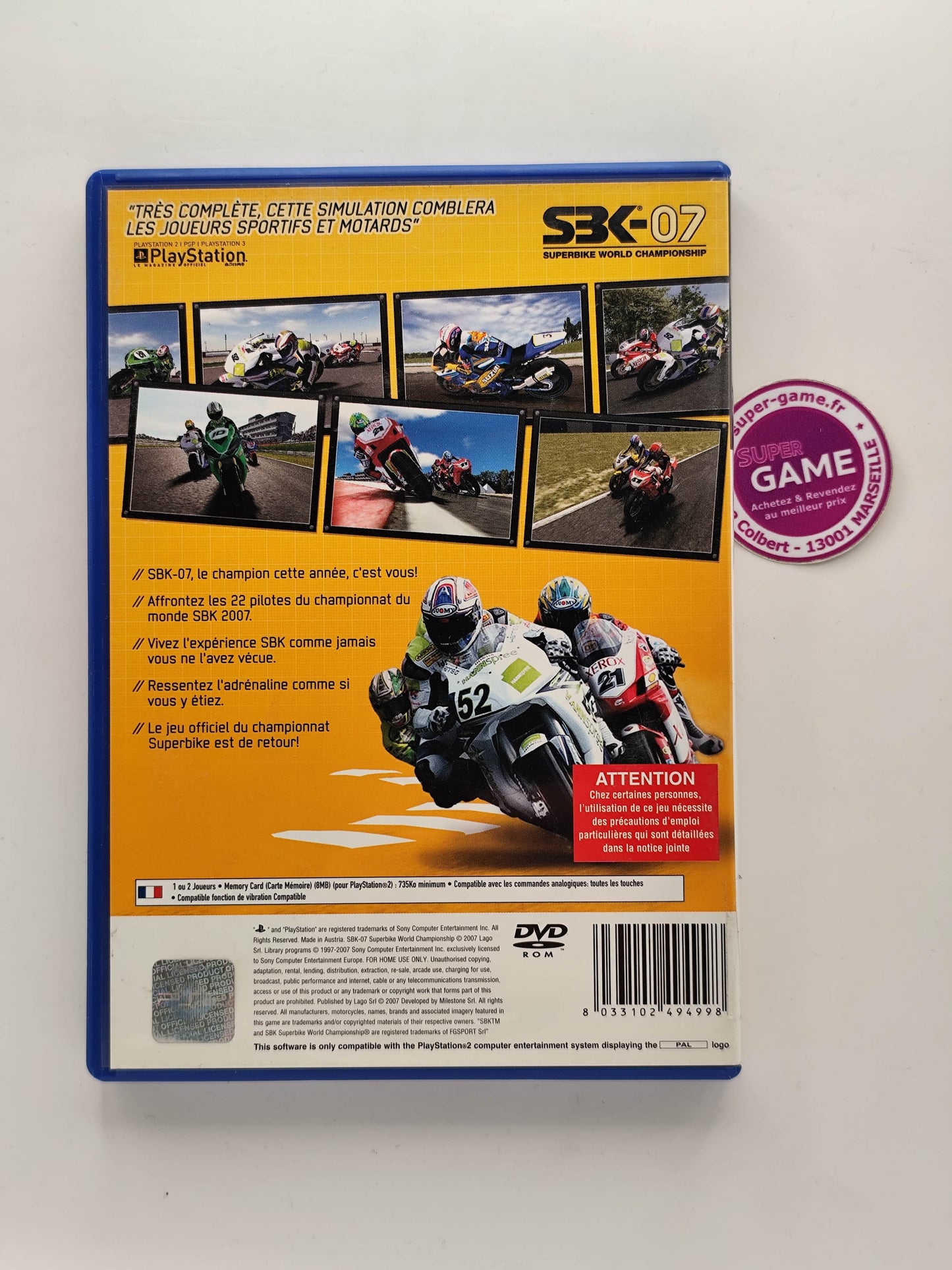 SBK 07 - PS2