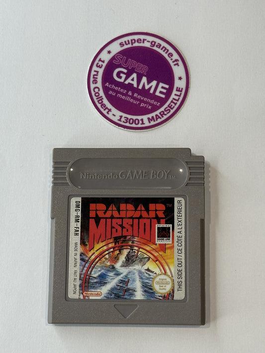 RADAR MISSION - sans boite - GAMEBOY