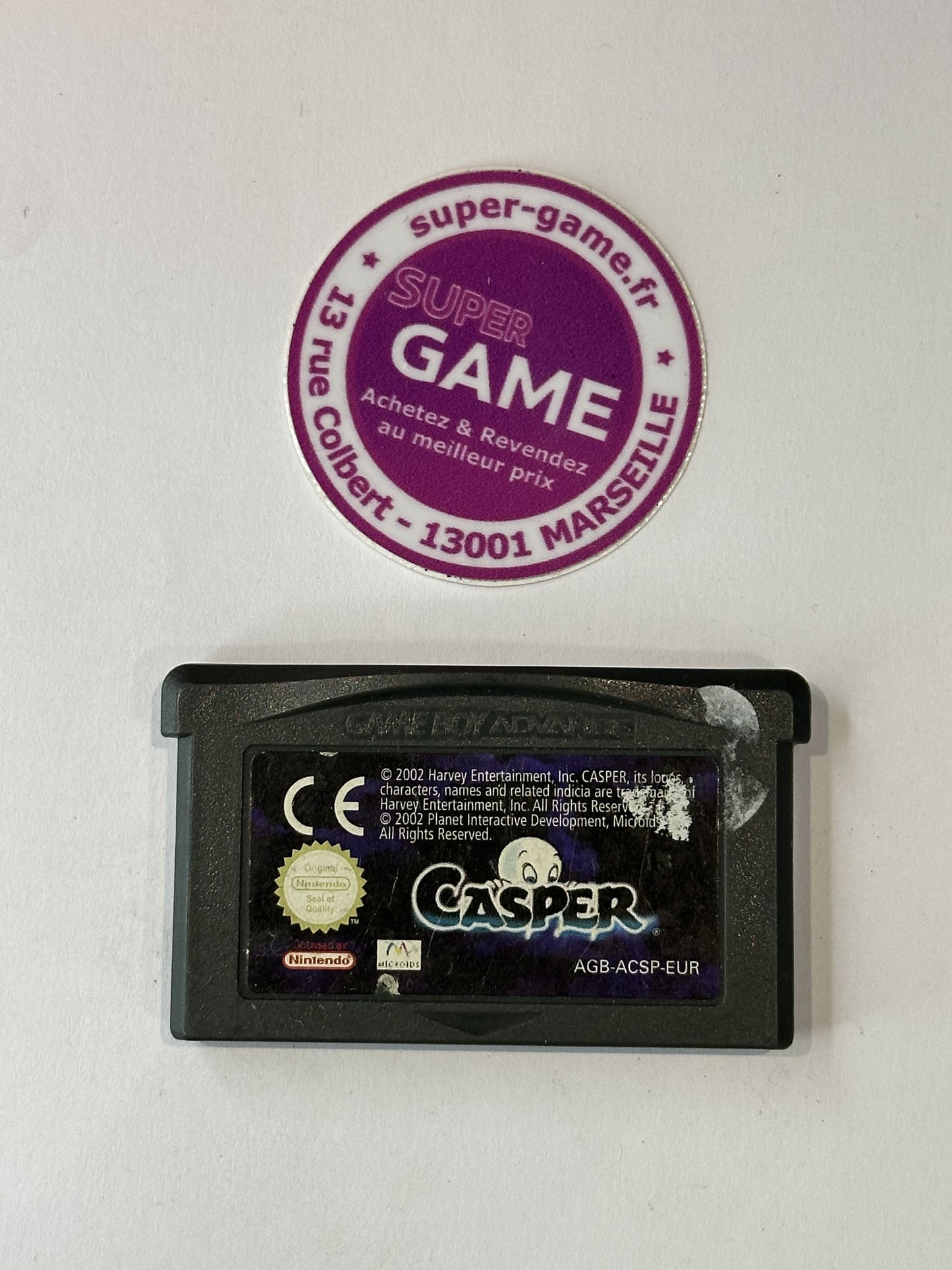 CASPER - sans boite - GAMEBOY ADVANCE