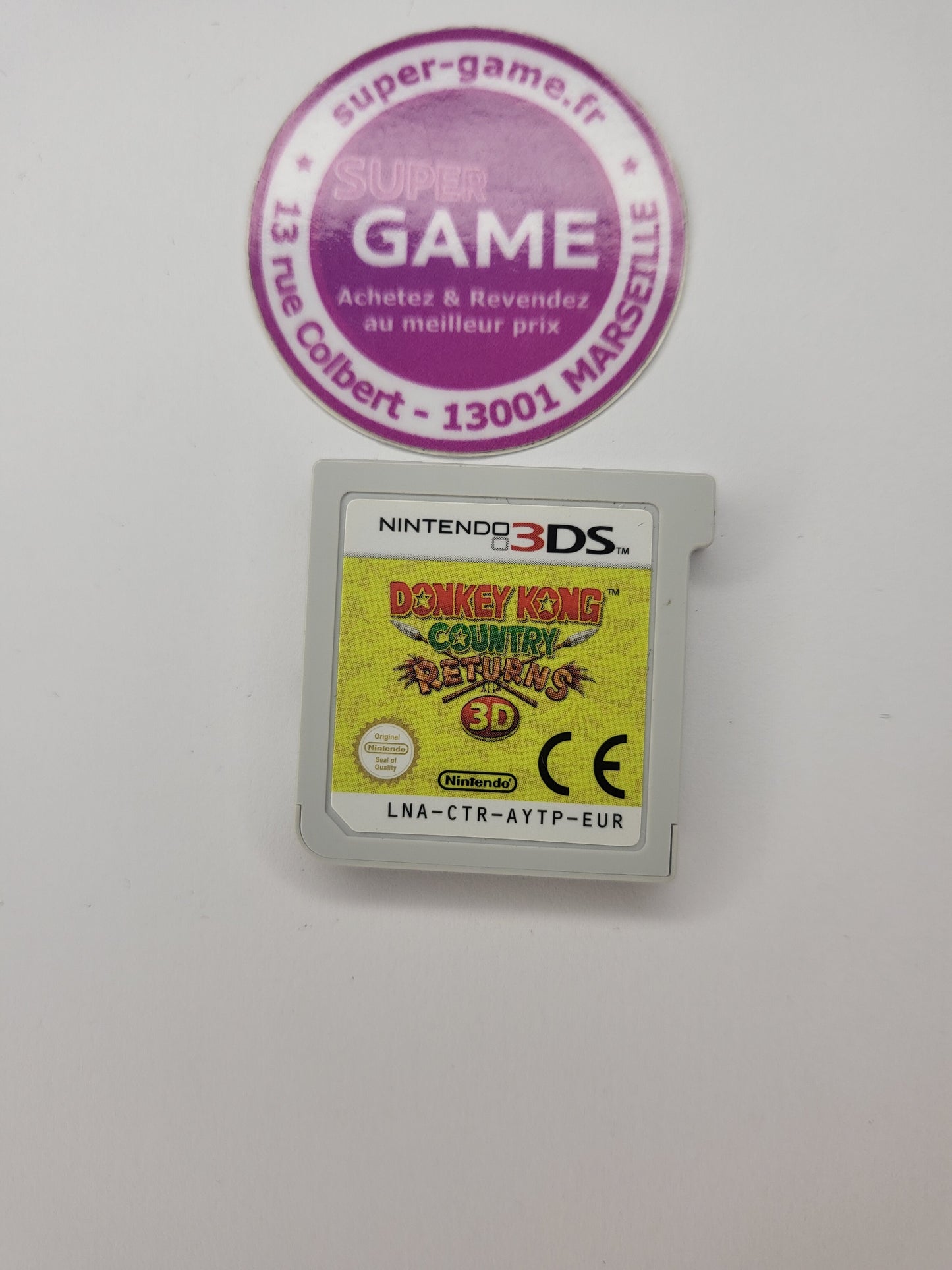 DONKEY KONG COUNTRY RETURNS 3D - sans boite - 3DS