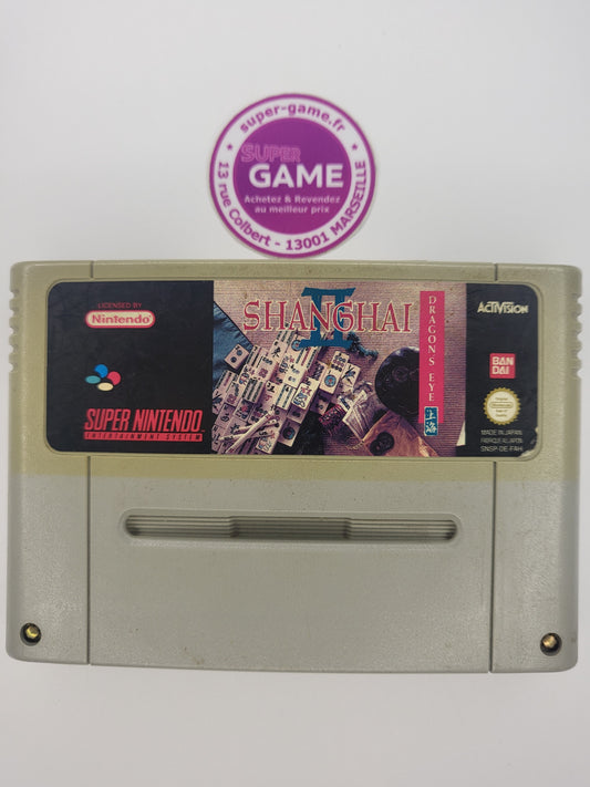 SHANGHAI II DRAGON'S EYE - sans boite - SNES